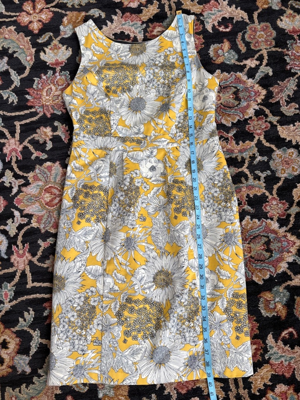 Liberty of London for Target Yellow Botanical Sheath Dress 2009 collection - Picture 9 of 10